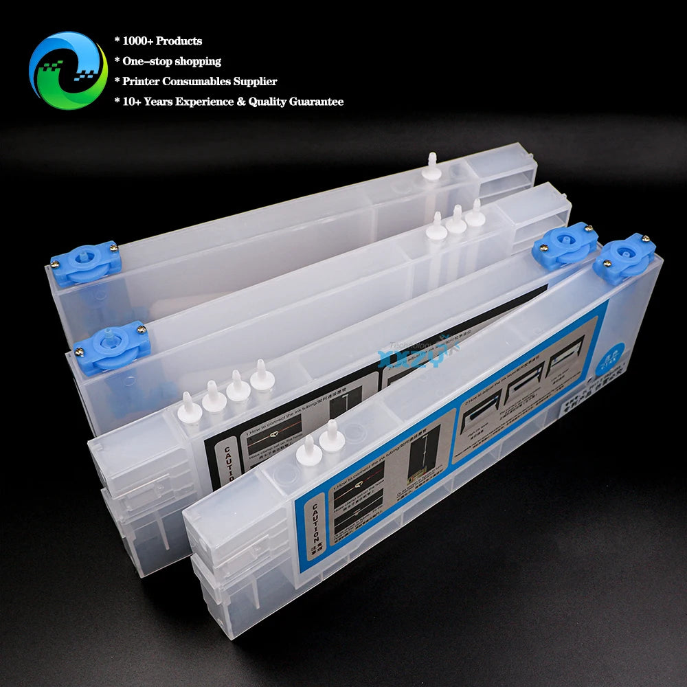 Eco Solvent Printer 220ml CISS Refill Sub Tank with Float for Wide Format Printer Ink Cartridge