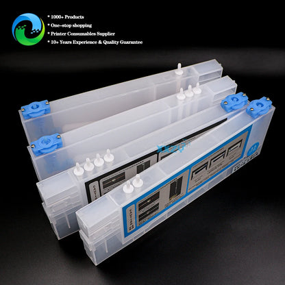 Eco Solvent Printer 220ml CISS Refill Sub Tank with Float for Wide Format Printer Ink Cartridge