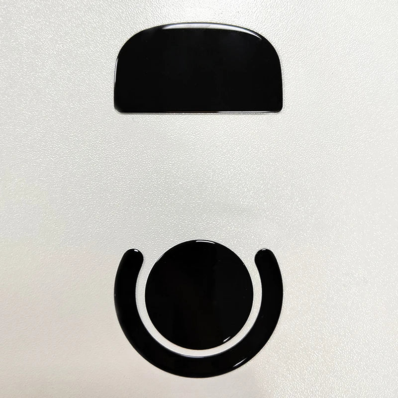 1set Glass Mouse Skates Glide Feet Pads Mouse Feet Sticker for Logitech G Pro X Superlight Gaming Mouse Rounded Curved Edges