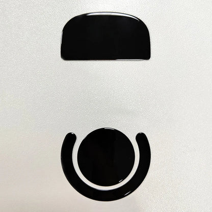 1set Glass Mouse Skates Glide Feet Pads Mouse Feet Sticker for Logitech G Pro X Superlight Gaming Mouse Rounded Curved Edges