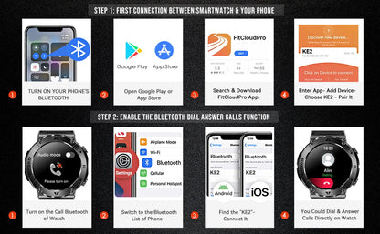 LaNikar Smart Watch Men TFT Display Bluetooth Call Blood Pressure Sport Fitness Health Monitor Custom Dial Waterproof Smartwatch