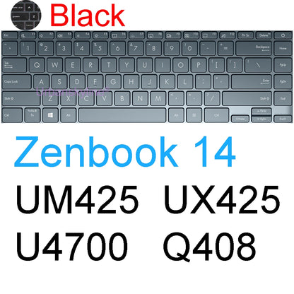 Keyboard Cover for ASUS Zenbook 14 Flip 14X OLED Pro UX3406 UX3405 UX3404 UX3402 UM3402 UP3404 Q425 Silicone Protector Skin Case
