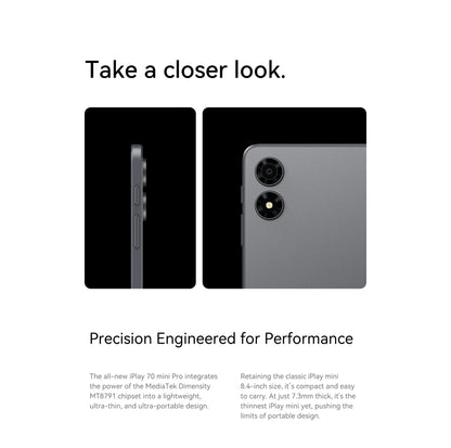 ALLDOCUBE 8.8“ Mini Tablets iPlay 70 Mini Pro 8+8GB RAM 256GB ROM Android 15 Tablet PC 90Hz FHD Screen 6050mAh Dual 4G LTE Pads