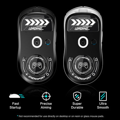 Glasses Mouse Feet Skates For Logitech G PRO X SUPERLIGHT Sticker Rounded Curved Edge GPXS Glide Feet For FPS MOBA Games