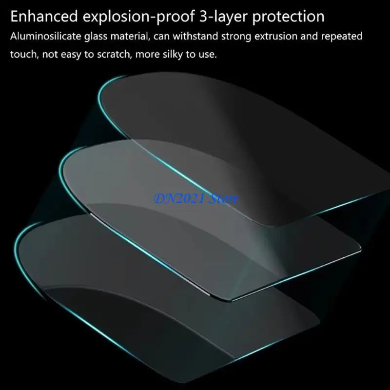 F3KE Glass Mouse Feet Mouse Skates for G502 X Lightspeeds / G502 X Glides Curved Edges