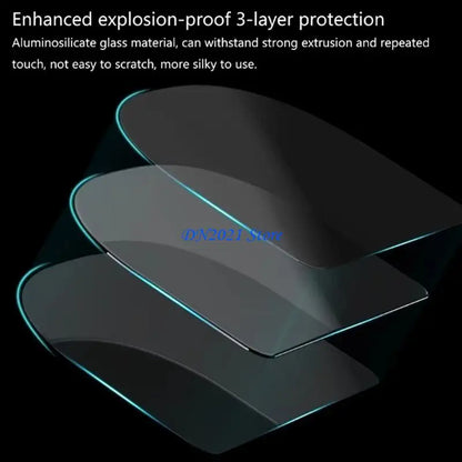 F3KE Glass Mouse Feet Mouse Skates for G502 X Lightspeeds / G502 X Glides Curved Edges