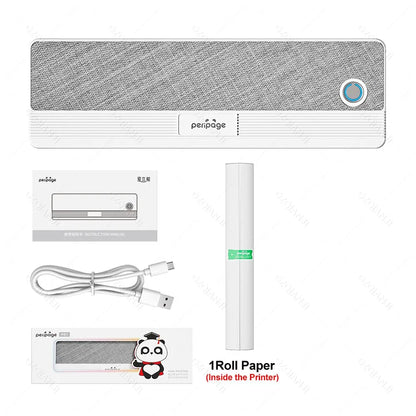 Peripage A40 P81 Inkless Portable A4 Thermal Printer Wireless Bluetooth USB Printing Text PDF Document Photos A4 Machine Maker