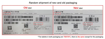 Global Rom Lenovo Xiaoxin Pad Plus 12.7" TB372FC Matte Display Natural Light Anti-Glare 60Hz Comfortable Visual Android Tablet