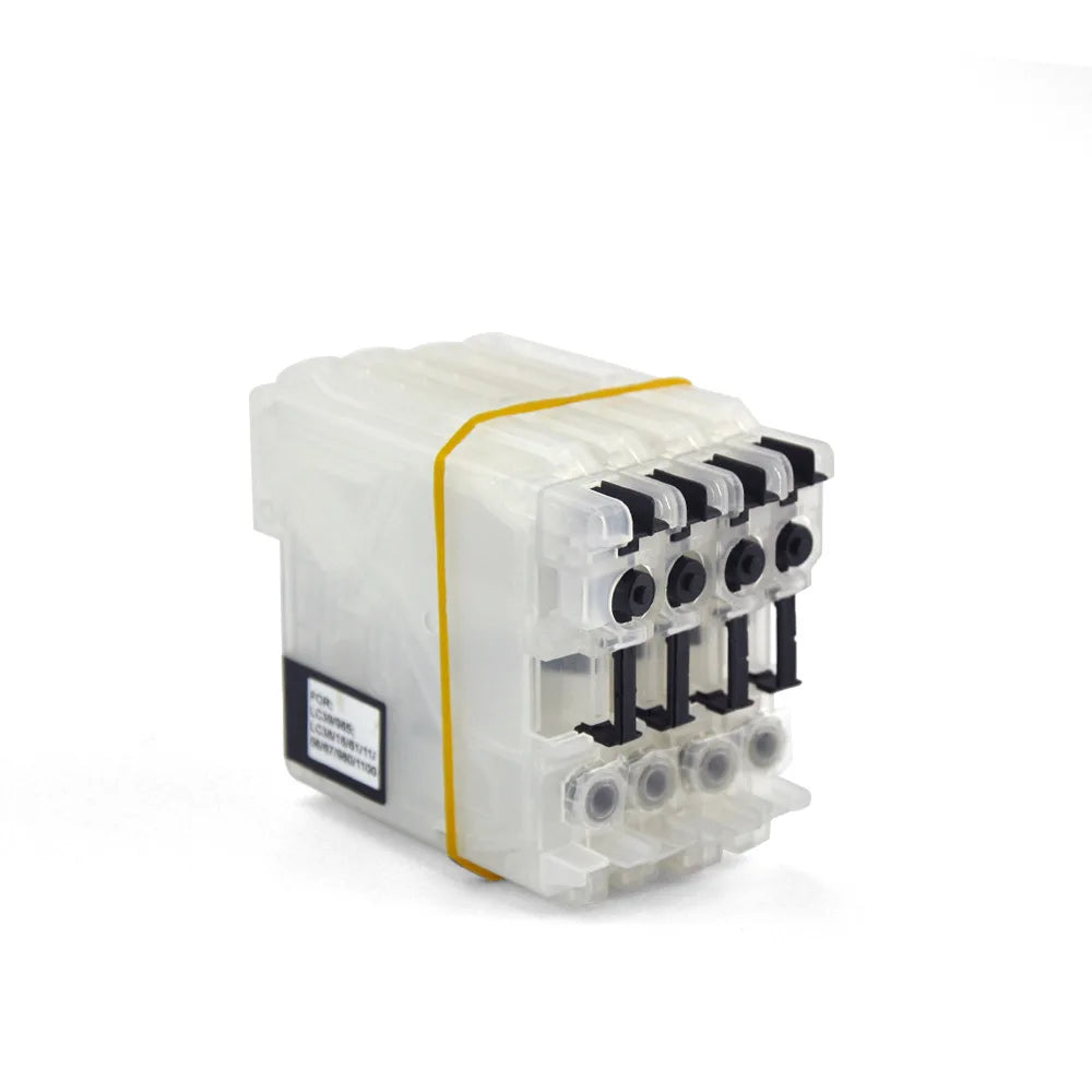 LC38 LC39 LC61 LC65 LC980 LC985 LC990 LC1100 Refillable Ink Cartridge For Brother DCP-J125 185C 195C J315W DCP- J140W/145C/165C