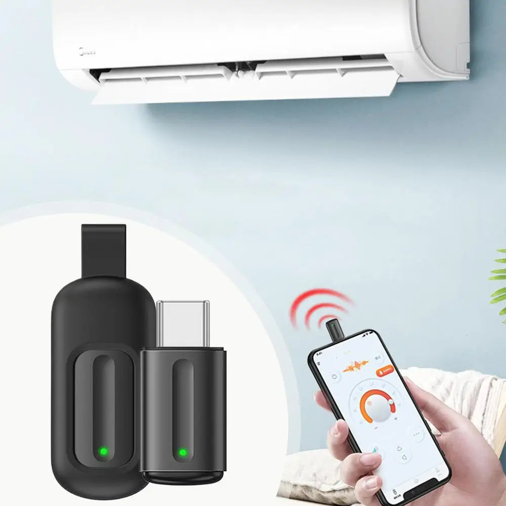 IR Smart Phone Adapter Small Home Appliances IR Remote Control Adapter Plug And Play Electronics Accessory For Classroom