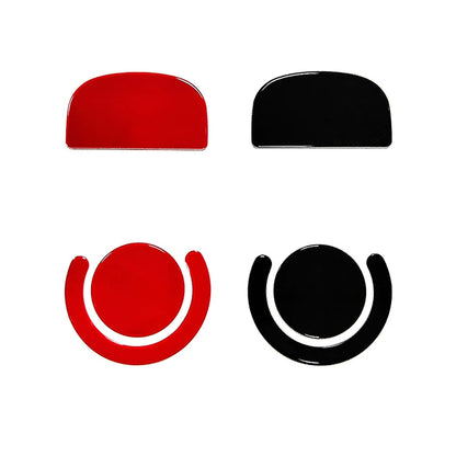 1set Glass Mouse Skates Glide Feet Pads Mouse Feet Sticker for Logitech G Pro X Superlight Gaming Mouse Rounded Curved Edges