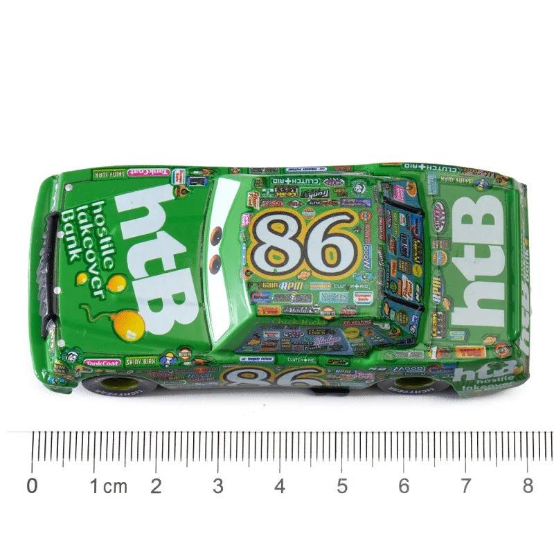 Cars Disney Pixar Cars 2 3 Toy Lightning McQueen Mater Jackson Storm Alloy Metal Model Car 1:55 Metal Toys Children Gifts