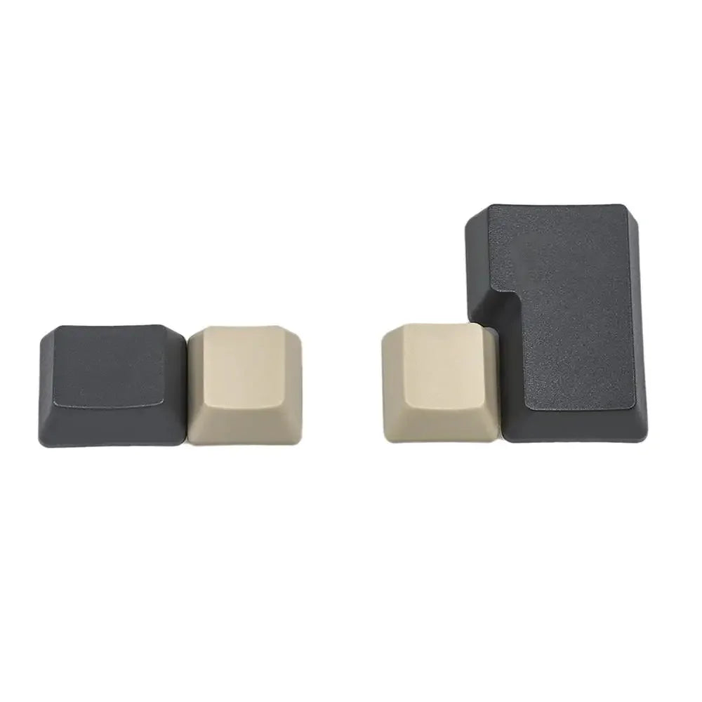 YMDK Carbon 61 87 104 Top Print Blank Keyset Thick PBT OEM Profile Keycaps Suitable For MX Mechanical Keyboard