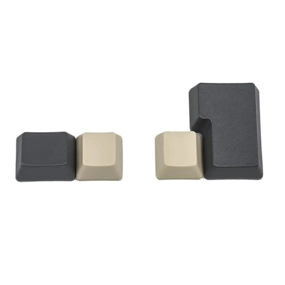 YMDK Carbon 61 87 104 Top Print Blank Keyset Thick PBT OEM Profile Keycaps Suitable For MX Mechanical Keyboard