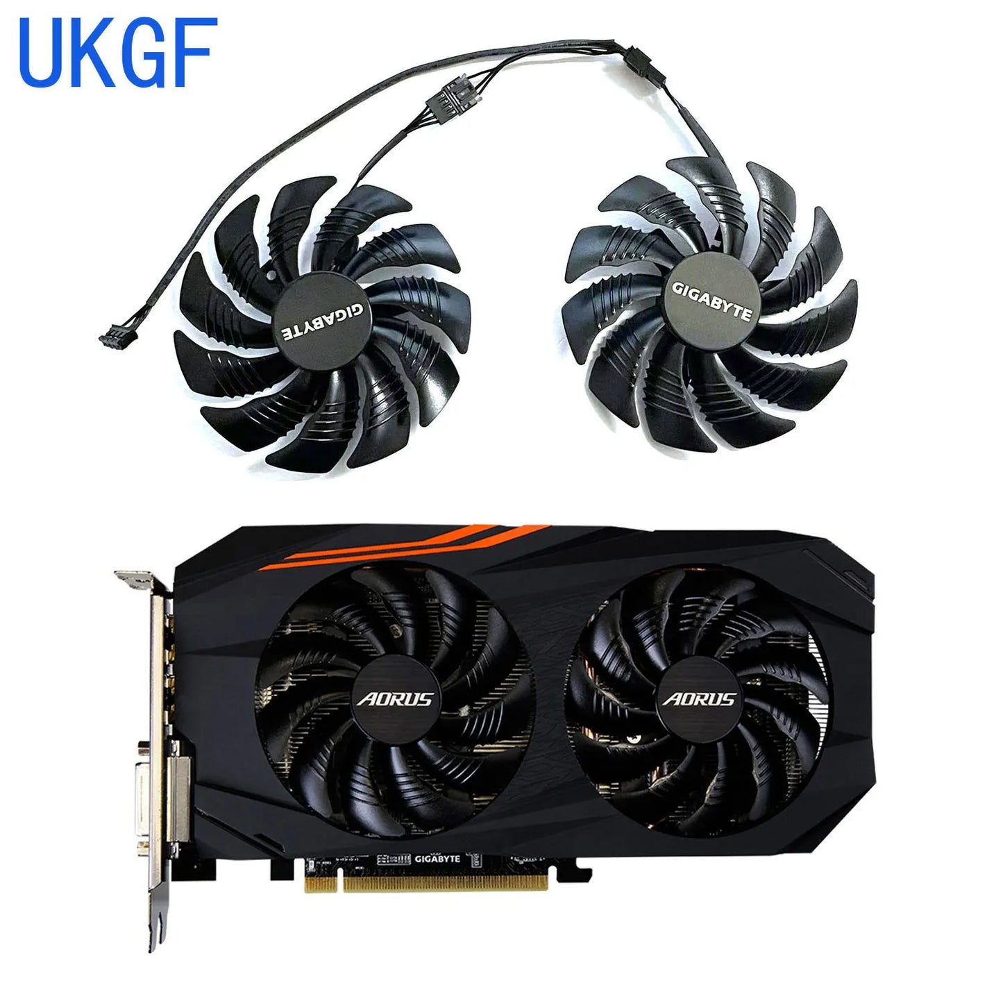 PLD09210S12H T129215SU 88mm GPU radiator fan suitable for REDEON AORUS RX 480 470 580 570 GIGABYTE RX570 RX580 AORUS