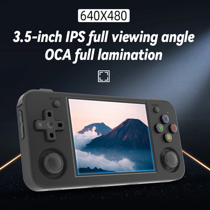 ANBERNIC RG35XX H 64Bit and-held Consoles For Playing Video Games 3.5-inch IPS 640*480 Screen Retro Game Player 3300 mAh Battery
