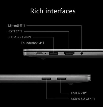 Original Xiaomi Mi Redmi Book 16 2024 intel i5 13500H 16GB RAM 512GB SSD 16inch 2.5K 120Hz Screen JYU4577CN