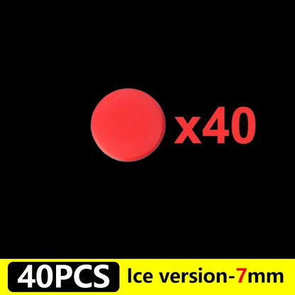 Mouse Feet Replacement Rounded Dots Universal Mouse Skates DIY Mice Glide Feet Wear Resistant Small Round Dot for Glass Mousepad