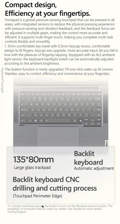 Lenovo Thinkbook 14+ R AI 9 365/880M/32GB 1TB  SSD 14.5inch 120Hz 3K