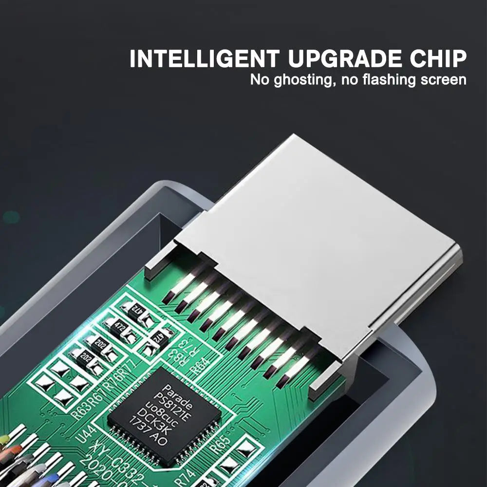 Type C To HDMI-Compatible Adapter Mobile Phone Connected Adapter Same Screen TV To Projector Cable 4K High-definition Lapto G9T3