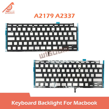 Laptop A2251 A2289 A2337 A2141 A2338 EU UK US English Keyboard Backlight For Macbook Air Pro Retina 13" 16" Backlit Foil Sheet