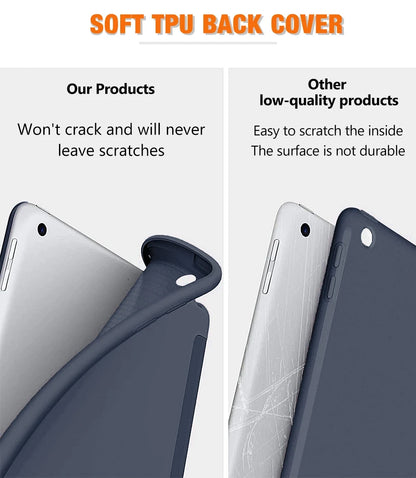For iPad 10th Gen Case iPad 7/8/9th10.2 Air 4 5 10.9 Pro11 12.9 13 5/6th Air2 9.7 Air3 Pro 10.5 Mini 4 5 6 7 Air11 Air13 Cover