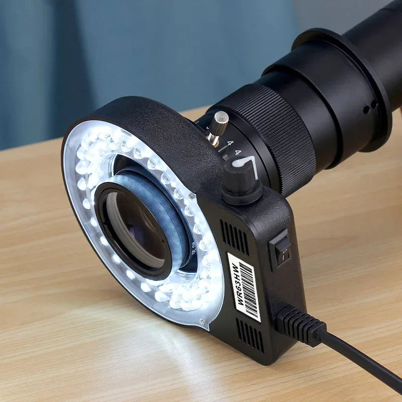 YIZHAN 130X Lens C-mount Digital Microscope for Electronics 4K 1080P HD Industrial Cameras 60MP 48MP HDMI USB VGA Repair Tools