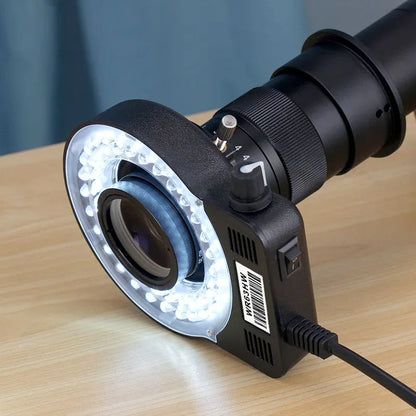 YIZHAN 130X Lens C-mount Digital Microscope for Electronics 4K 1080P HD Industrial Cameras 60MP 48MP HDMI USB VGA Repair Tools