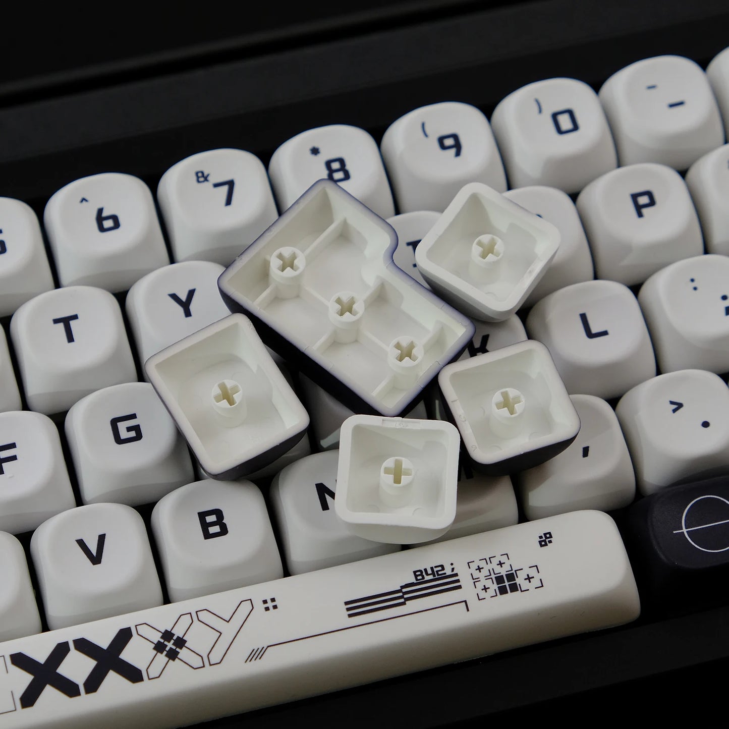 KBDiy 140 Keys/Set Print Stream PBT Keycaps KOA Profile MX Switch DYE-SUB CS GO Keycap For DIY Mechanical Gaming Keyboard Custom