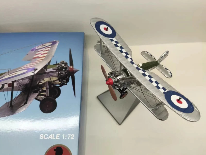 1:72 British Royal Air Force k-2159 Bristol Bulldog Biplane Propeller Fighter Diecast Metal Airplane Plane Aircraft Model Toy