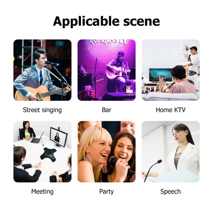 EYK EW102 Dual Channels Wireless Headset Microphone UHF Lavalier Mic Rechargeable for Teaching Speech Interview Live Recording