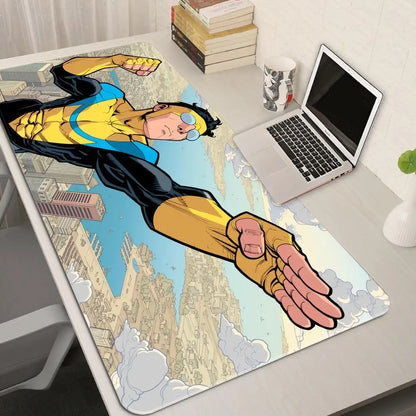 Mouse Pad PC Gaming Mouse Desk gaming accessories Mat Large Mouse pad I-Invincible large Keyboard Pad Desktop Rubber Mouse burea