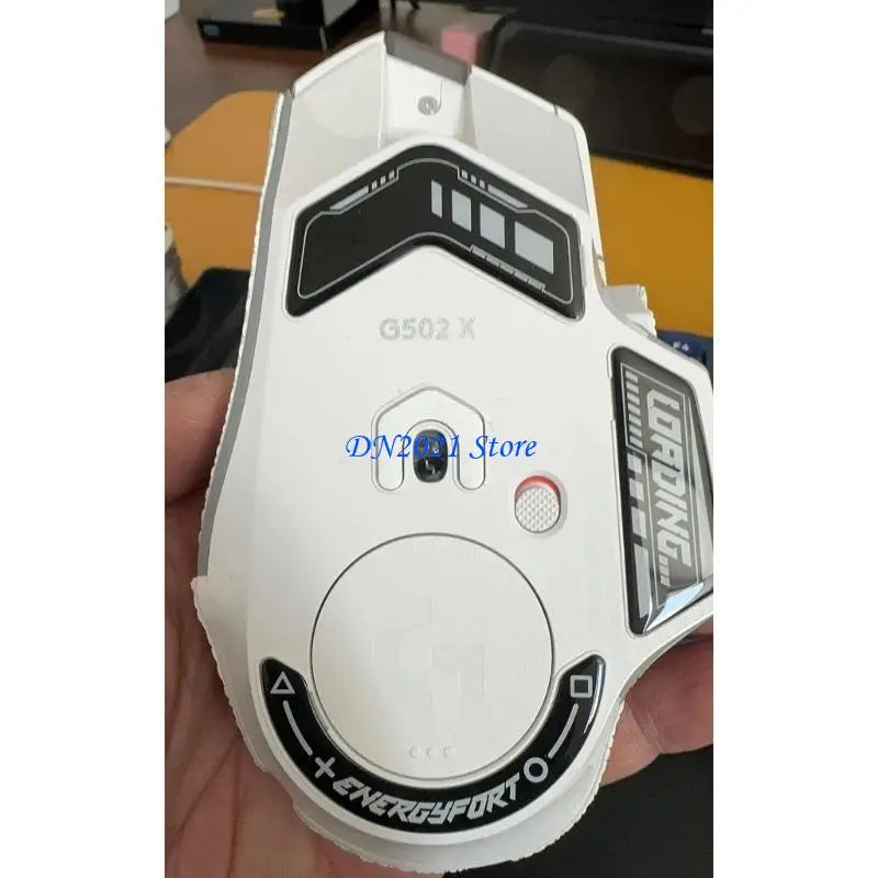 F3KE Glass Mouse Feet Mouse Skates for G502 X Lightspeeds / G502 X Glides Curved Edges