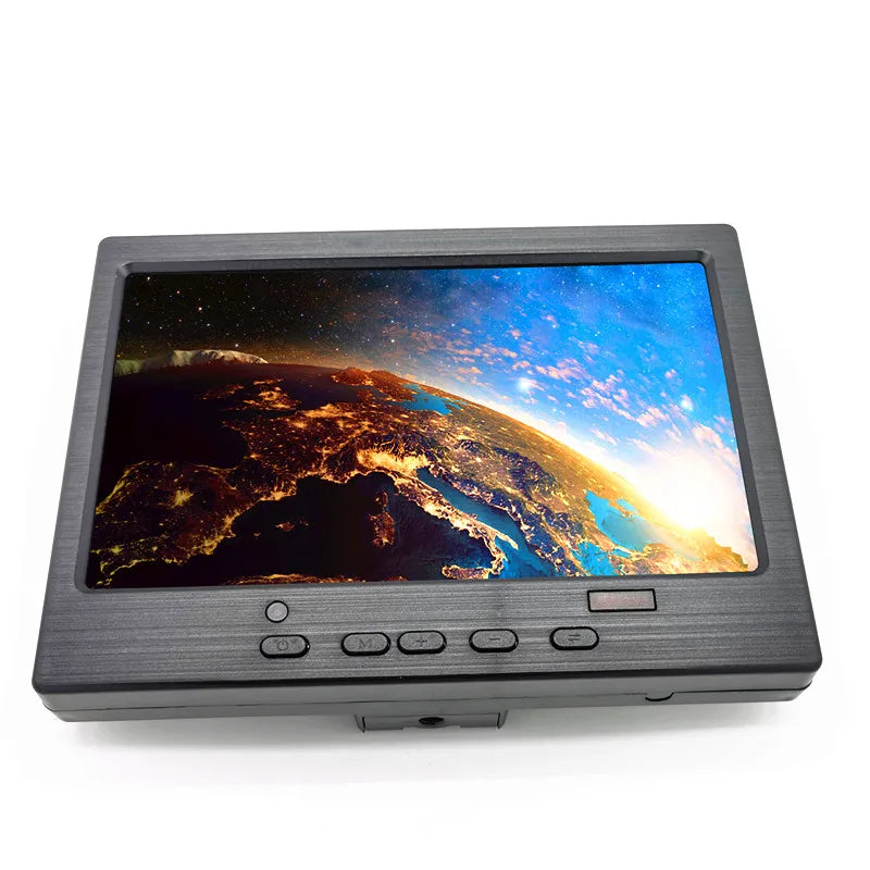 7 inch Widescreen Desktop mini display 1024x600 HDMI-compatible Game Console /Raspberry Pi/Microscope Console/Car 7 inch Monitor