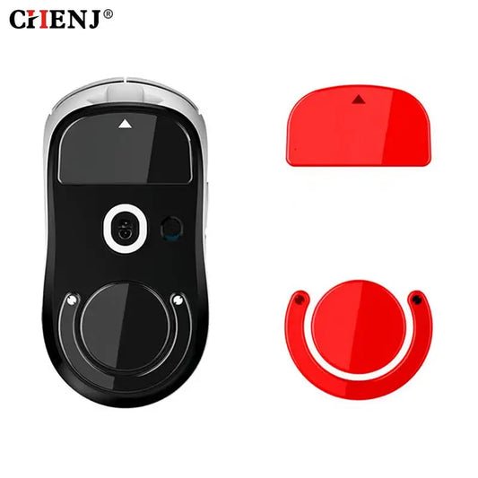 1set Glass Mouse Skates Glide Feet Pads Mouse Feet Sticker for Logitech G Pro X Superlight Gaming Mouse Rounded Curved Edges