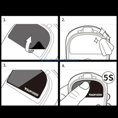 U2JE TALONGAMES Glass Mouse Feet Mouse Skates Anti-Slip Pad for GPRO Wireless Mouse