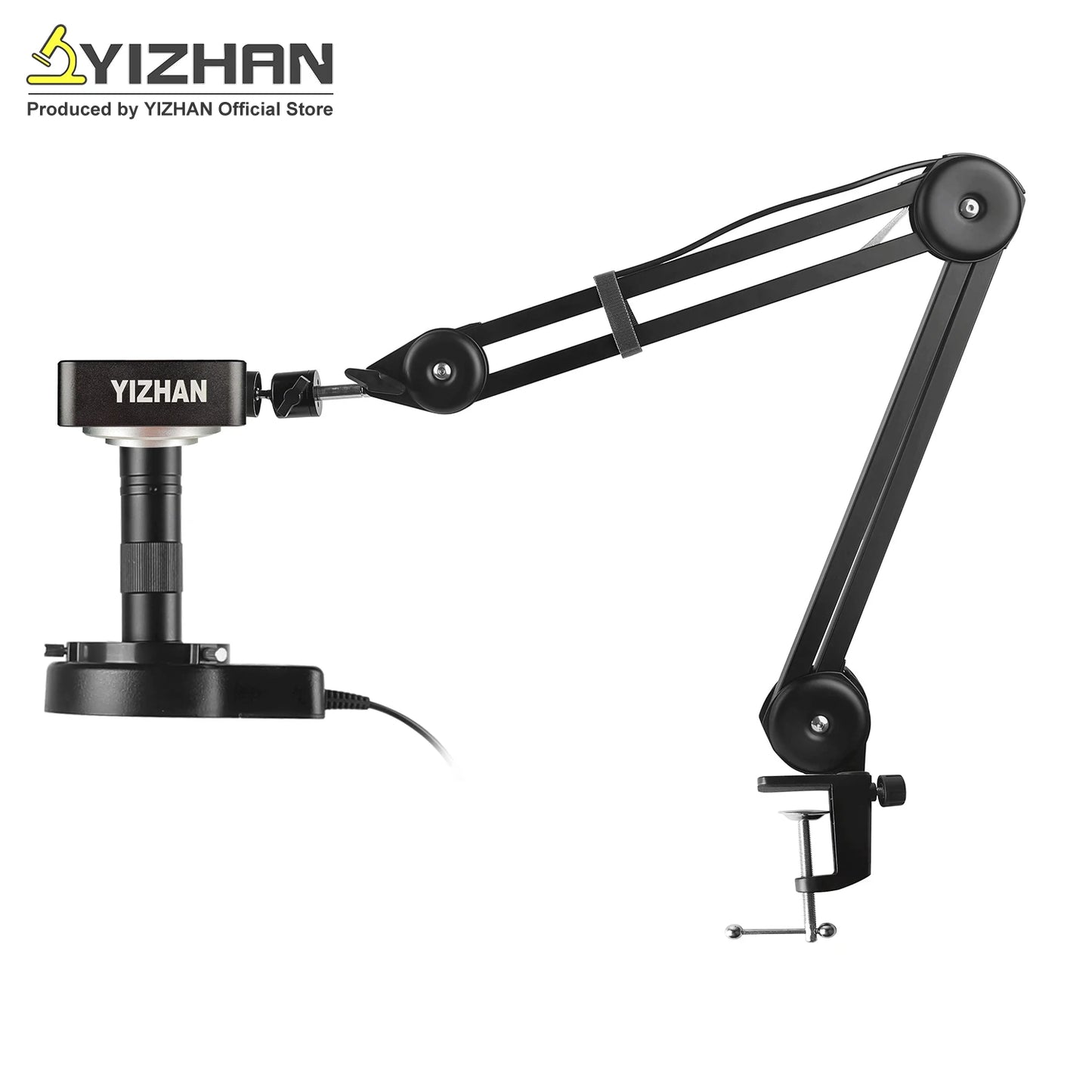 YIZHAN 48MP 4K Electronics Soldering Microscope FULL HD 1080P HDMI Camera USB Software 1-150x Lens Stand Shipping From Europe