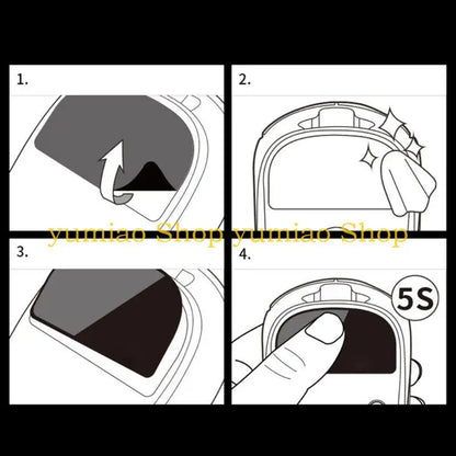 587B Curved TALONGAMES Glass Mouse Feet Pad Mouse Skates Anti-Slip Mouse Glides for G403 G603 G703 Gaming Mouse Sticker