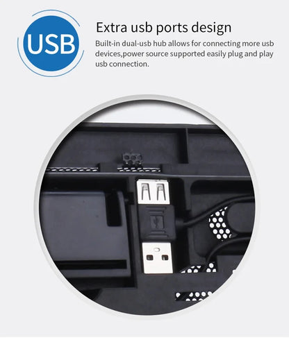 Universal Laptop Cooler Cooling Radiator Fan Cooler Stand Notebook Support Usb Port Air Extracting Cooling Holder Accessories