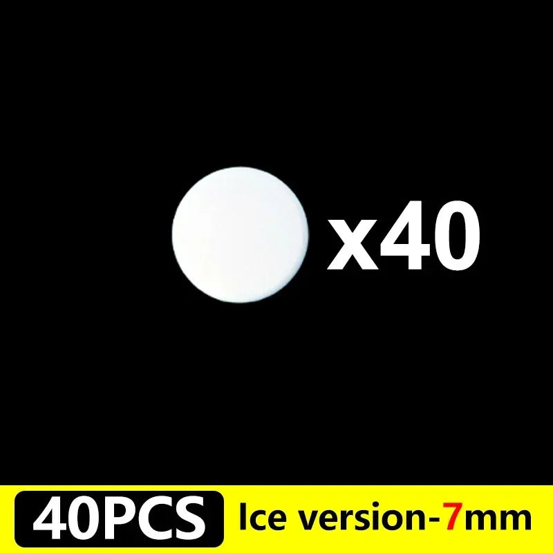 Mouse Feet Replacement Rounded Dots Universal Mouse Skates DIY Mice Glide Feet Wear Resistant Small Round Dot for Glass Mousepad