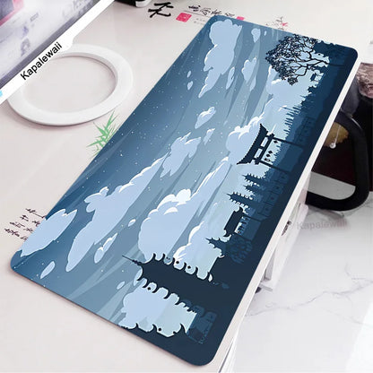 Gmk Starry Sky Mouse Pad XXL Company Mouse Mat Gamer Mechanical Keyboard Desk Mat Large Deskpad 900x400 Personalized Mousepad