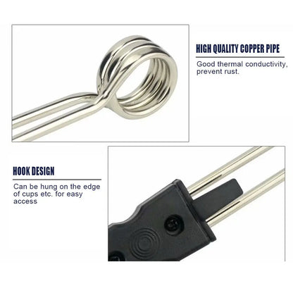 Portable 12V 24V Car Immersion Heater Fashion High Quality Safe Warmer Durable Auto Electronics Coffee Tea Water Heater