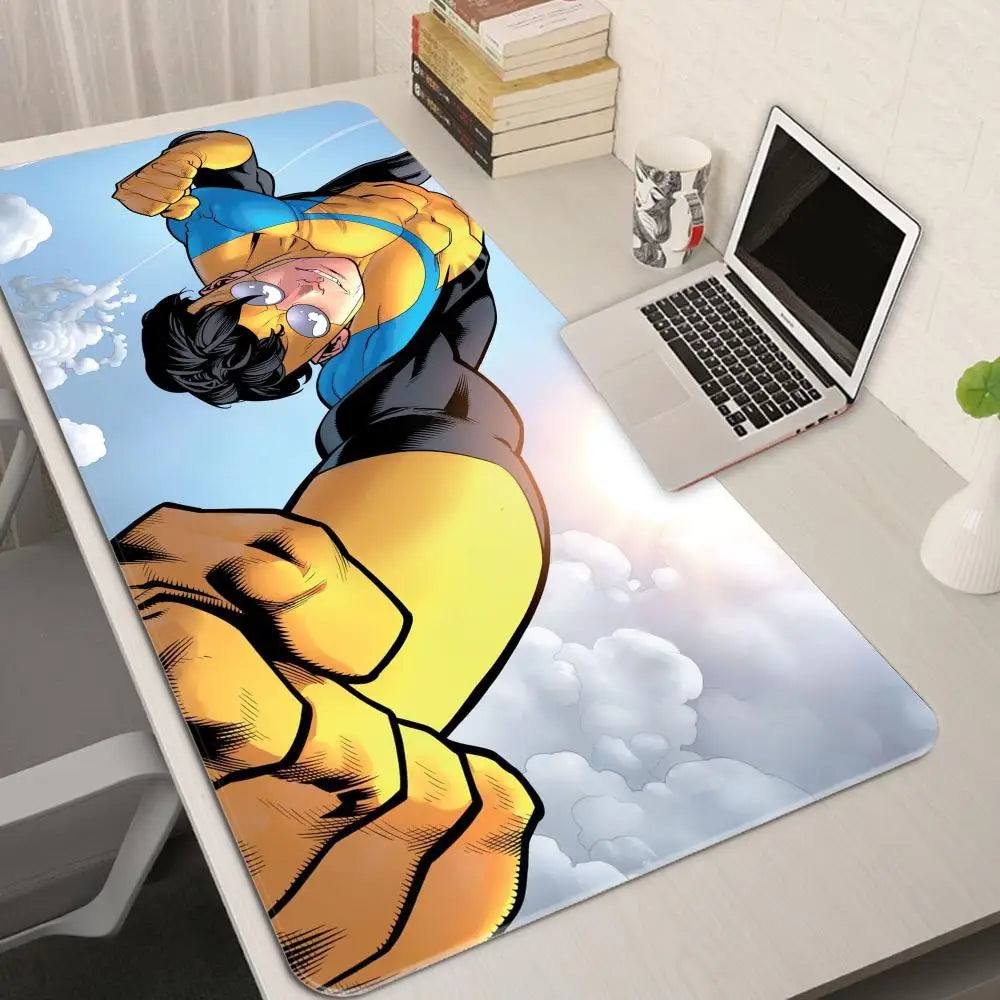 Mouse Pad PC Gaming Mouse Desk gaming accessories Mat Large Mouse pad I-Invincible large Keyboard Pad Desktop Rubber Mouse burea