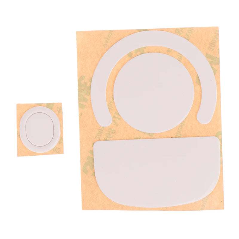 1Pack Glass Mouse Skates Glide Feet Pads Mouse Feet Sticker for G Pro Wireless Rounded Curved Edges