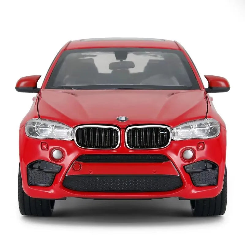 1:24 BMW X6M X6 SUV Alloy Sports Car Model Diecasts Metal Vehicles Car Model Simulation Collection Childrens Toy Gift