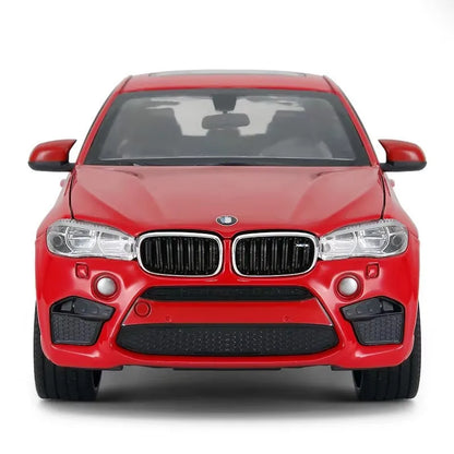 1:24 BMW X6M X6 SUV Alloy Sports Car Model Diecasts Metal Vehicles Car Model Simulation Collection Childrens Toy Gift