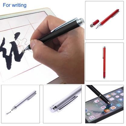2 In 1 Capacitive Touch Screen Drawing Stylus Pen for iPhone iPad Tablet PC with Dual Tips for Optimal Use