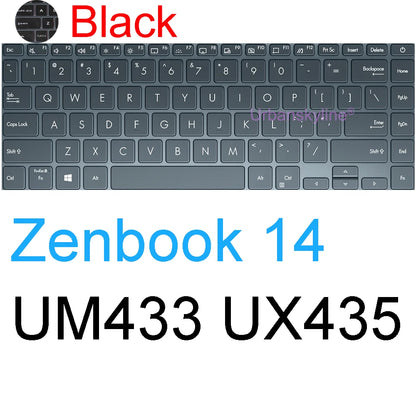 Keyboard Cover for ASUS Zenbook 14 Flip 14X OLED Pro UX3406 UX3405 UX3404 UX3402 UM3402 UP3404 Q425 Silicone Protector Skin Case
