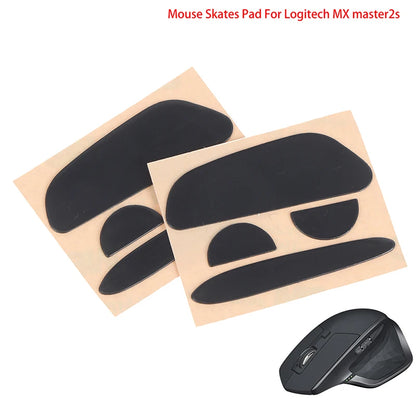 1Pack Glass Mouse Skates Glide Feet Pads Mouse Feet Sticker for G Pro Wireless Rounded Curved Edges