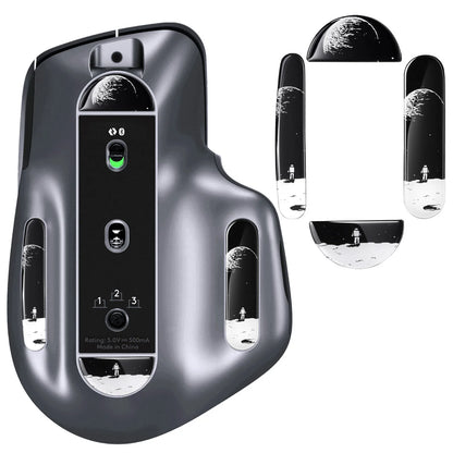 Glass Mouse Skates for Logitech MX Master 3/3s Mouse Feet Pads Smooth Durable Slim 2.5D Curved Edge Mouse Accessories